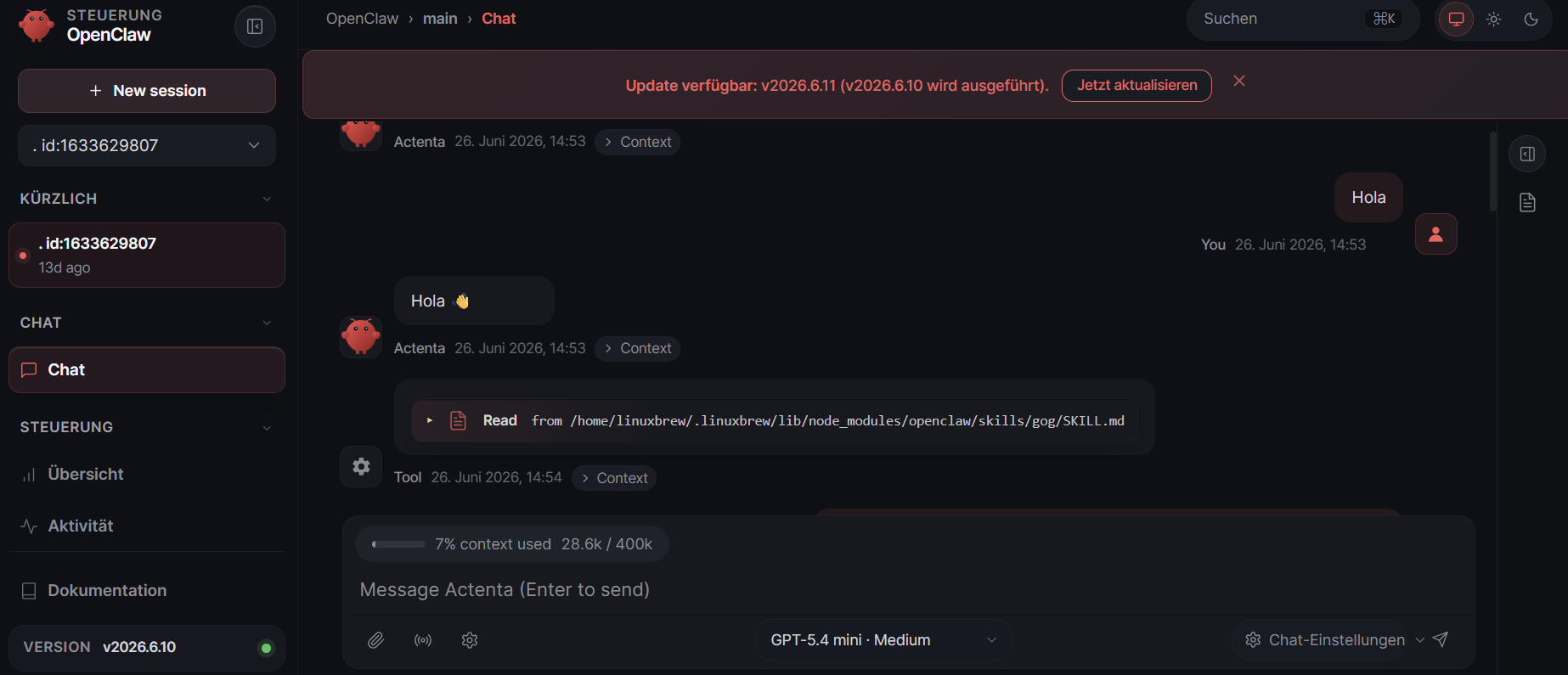 Automation workflow — Notion review and status sync
